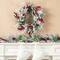 Glitzhome® 24" Christmas Snowy Pinecone & Berry Wreath